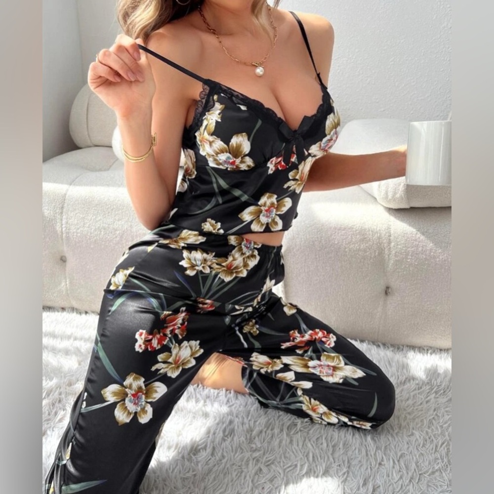 Satin Pajama Set